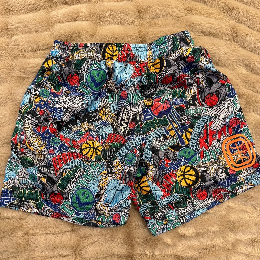 OVERTIME Graffiti Youth Shorts